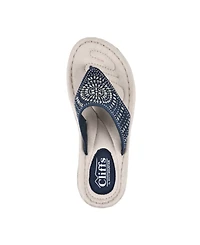 Cliffs by White Mountain Cienna Comfort Thong Sandals