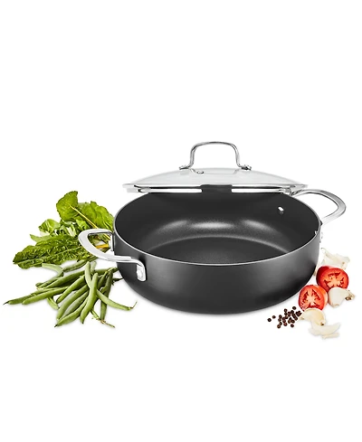 The Cellar Hard-Anodized Aluminum 5-Qt. Covered Everyday Pan, Exclusively at Macy's