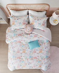 Intelligent Design Iris Woodland Animals 4-Pc. Comforter Set, Twin