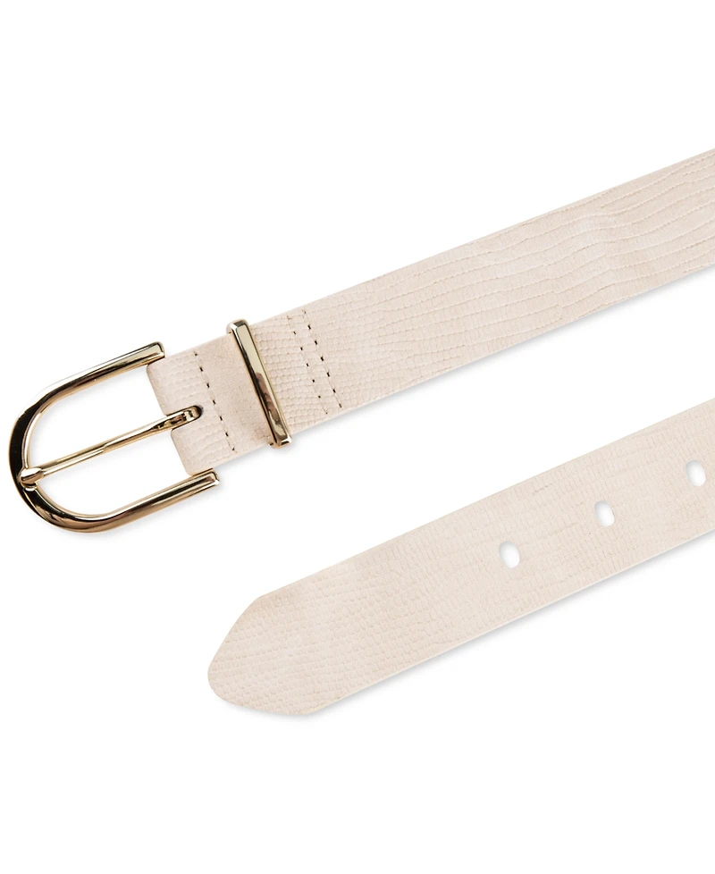 Calvin Klein Women's Rounded Buckle Trouser Pant Dress Belt