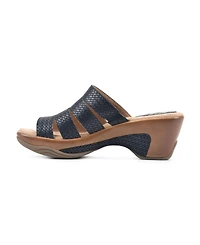 White Mountain Women's Valora Clog Slide Sandals