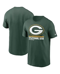 Men's Nike Green Bay Packers Hometown Collection Title Town T-shirt