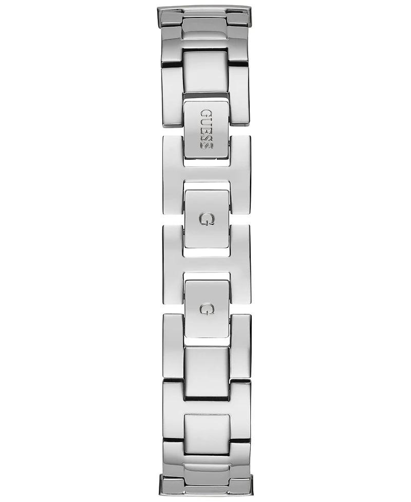 Guess Women's Crystal Beaded Stainless Steel Bracelet Watch 30mm