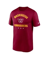 Men's Nike Burgundy Washington Commanders Arch Legend T-shirt