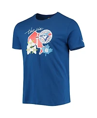 Men's New Era Royal Toronto Blue Jays City Cluster T-shirt