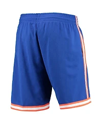 Men's Mitchell & Ness Blue New York Knicks 1991 Hardwood Classics 75th Anniversary Swingman Shorts