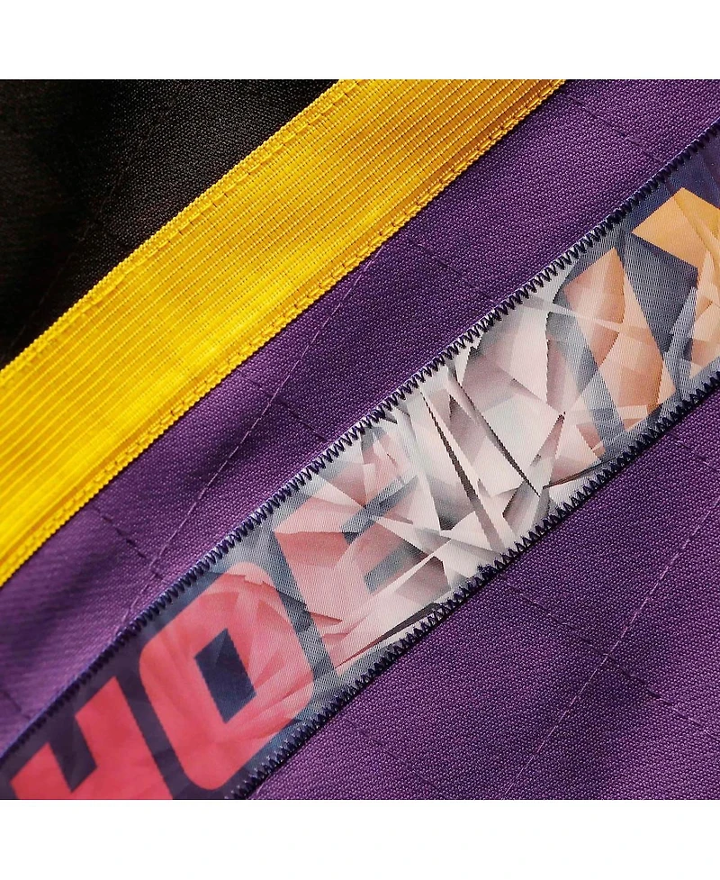 Men's Mitchell & Ness Black Phoenix Suns Hardwood Classics 75th Anniversary Swingman Shorts