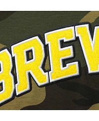 Men's Camo Milwaukee Brewers Team T-shirt