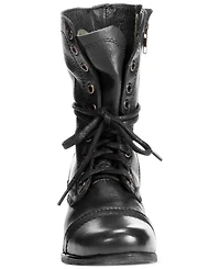 Steve Madden Women's Troopa Lace-up Combat Boots