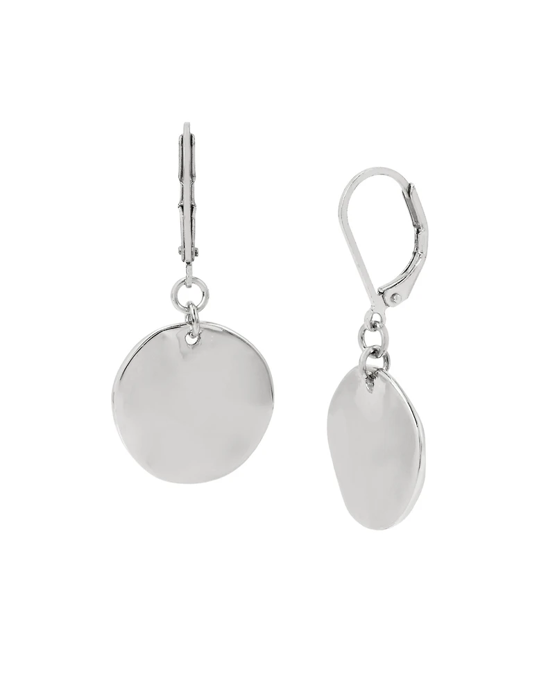 Robert Lee Morris Soho Disc Drop Earrings
