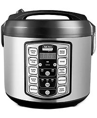 Aroma Arc-5000SB Professional 20-Cup Digital Rice Cooker, Slow Cooker & Food Steamer