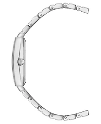 Anne Klein Women's Link Bracelet Watch in Silver-Tone Metal, 21x33.5mm