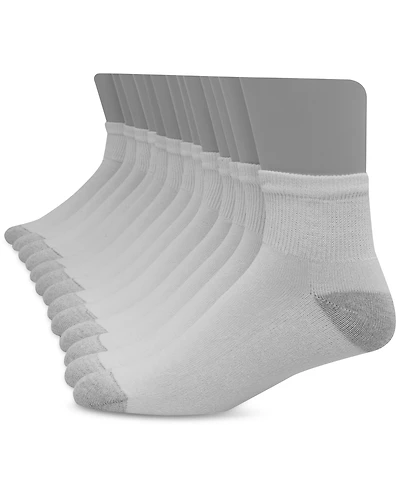 Hanes Men's 12-Pk. Ultimate Ankle Socks