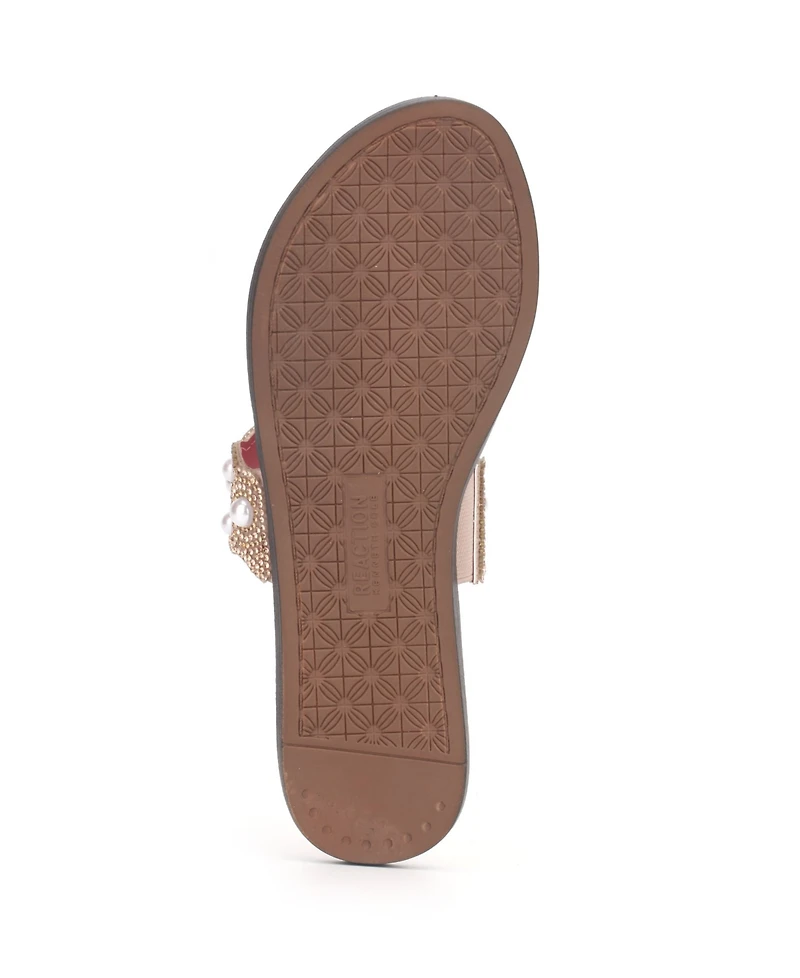 Kenneth Cole Reaction Women' Spring X Band Scallop Flat Sandals