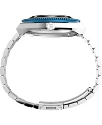 Timex Men's M79 Stainless Silver-Tone Steel Bracelet Watch 40mm