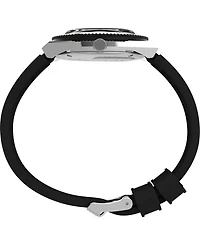 Timex Men's Q Diver Black Synthetic Watch 38mm