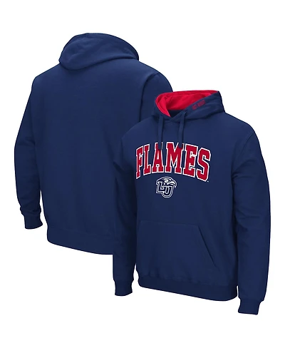 Colosseum Men's Liberty Flames Arch and Logo Pullover Hoodie