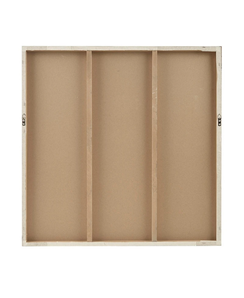 Madison Park Signature Sunburst Resin Dimensional Palm Box