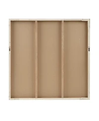 Madison Park Signature Sunburst Resin Dimensional Palm Box