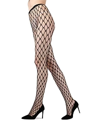 MeMoi Women's Flirty Maxi Net Fishnet Tights
