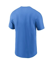 Men's Nike Powder Blue Los Angeles Chargers Primary Logo T-shirt