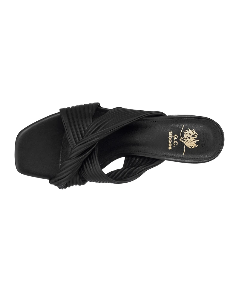 Gc Shoes Women's Dara Block Heel Dress Sandals