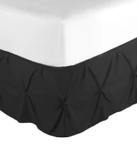 Nestl Bedding 14" Tailored Pinch Pleated Bedskirt, California King