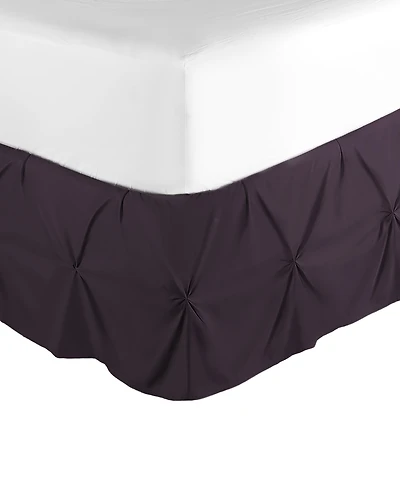 Nestl Bedding 14" Tailored Pinch Pleated Bedskirt, California King