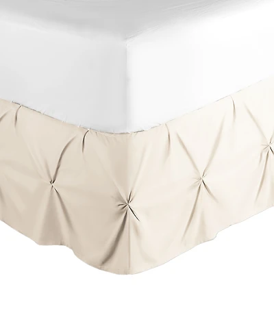 Nestl Bedding 14" Tailored Pinch Pleated Bedskirt, California King