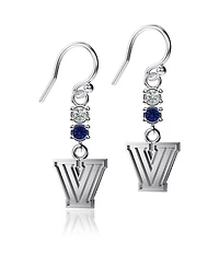 Women's Dayna Designs Villanova Wildcats Dangle Crystal Earrings