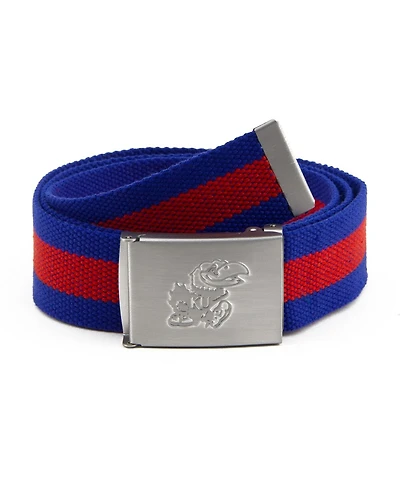 Men's Kansas Jayhawks Fabric Belt