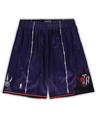 Men's Mitchell Ness Toronto Raptors Big Tall Hardwood Classics Team Swingman Shorts
