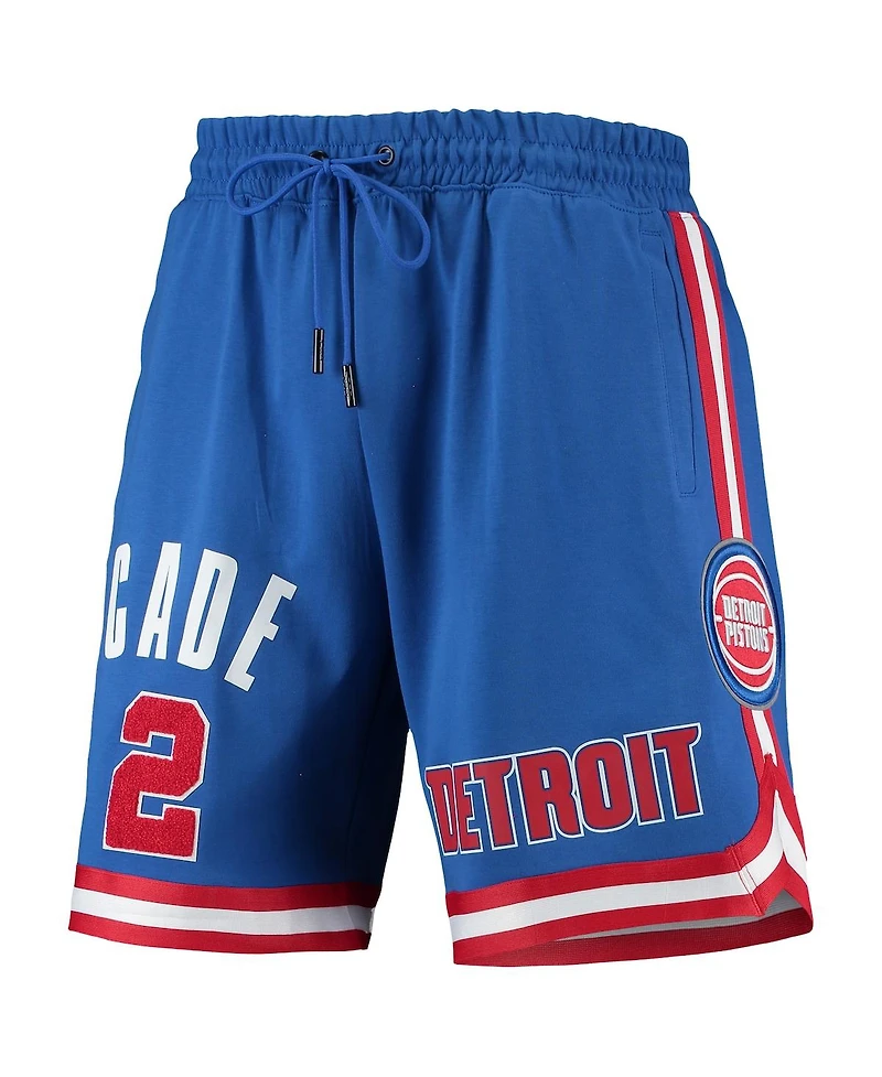 Men's Pro Standard Cade Cunningham Blue Detroit Pistons Player Replica Shorts