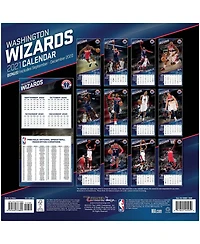 Turner Licensing Washington Wizards 2021 Wall Calendar