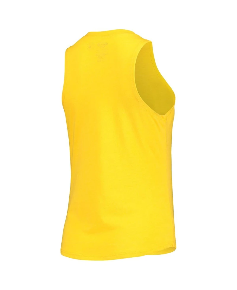 Women's Concepts Sport Green, Gold Oakland Athletics Meter Muscle Tank Top and Pants Sleep Set