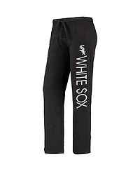 Women's Concepts Sport Black, Gray Chicago White Sox Meter Muscle Tank Top and Pants Sleep Set
