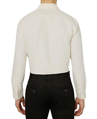 Calabrum Men's Regular Fit Solid Wrinkle Free Performance Dress Shirt