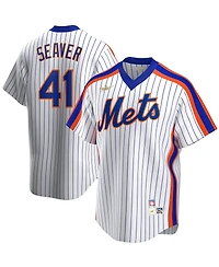 Men's Tom Seaver White New York Mets Home Cooperstown Collection Player Jersey