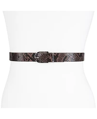 Calvin Klein Women's Rounded Buckle Trouser Pant Dress Belt