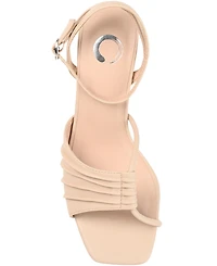 Journee Collection Women's Shillo Block Heel Sandals