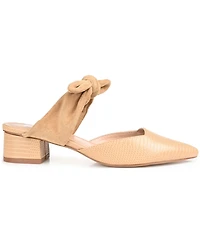 Journee Collection Women's Melora Bow Detail Slip On Mules