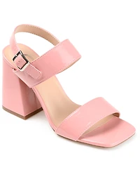 Journee Collection Women's Adras Block Heel Sandals