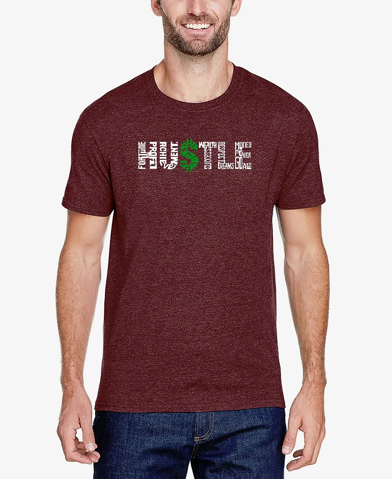 Men's Premium Blend Word Art Hustle T-shirt