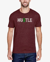 Men's Premium Blend Word Art Hustle T-shirt