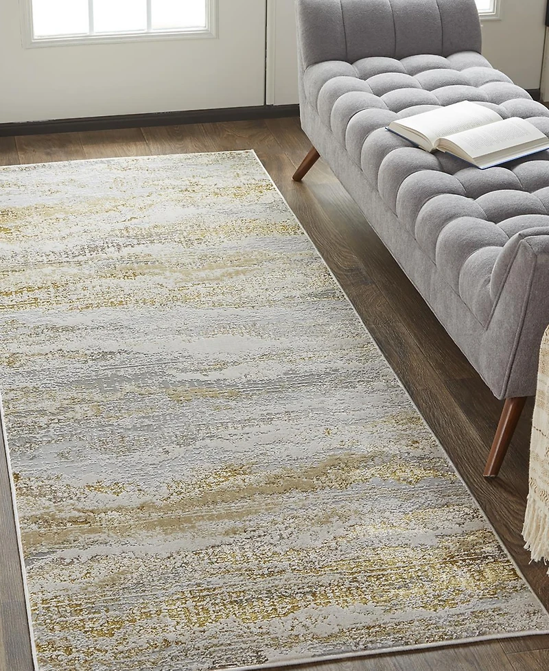 Feizy Aura R3735 2'10" x 7'10" Runner Area Rug