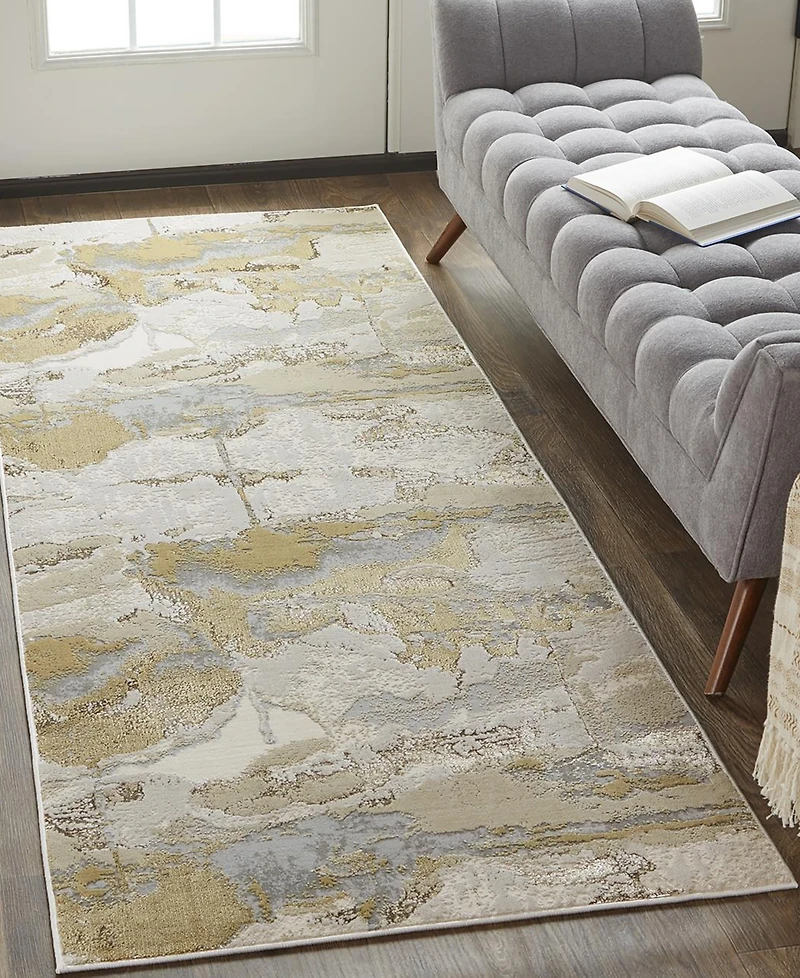 Feizy Aura R3737 2'10" x 7'10" Runner Area Rug