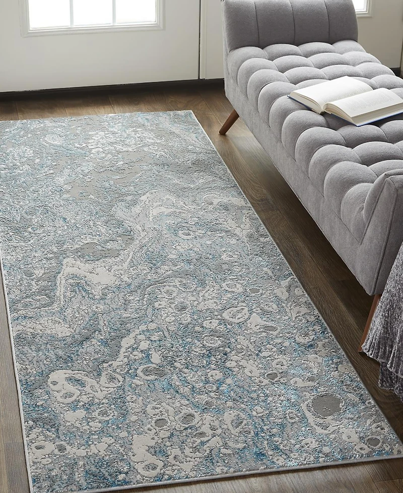 Feizy Azure R3405 2'10" x 7'10" Runner Area Rug