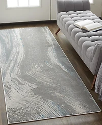 Feizy Azure R3524 2'10" x 7'10" Runner Area Rug