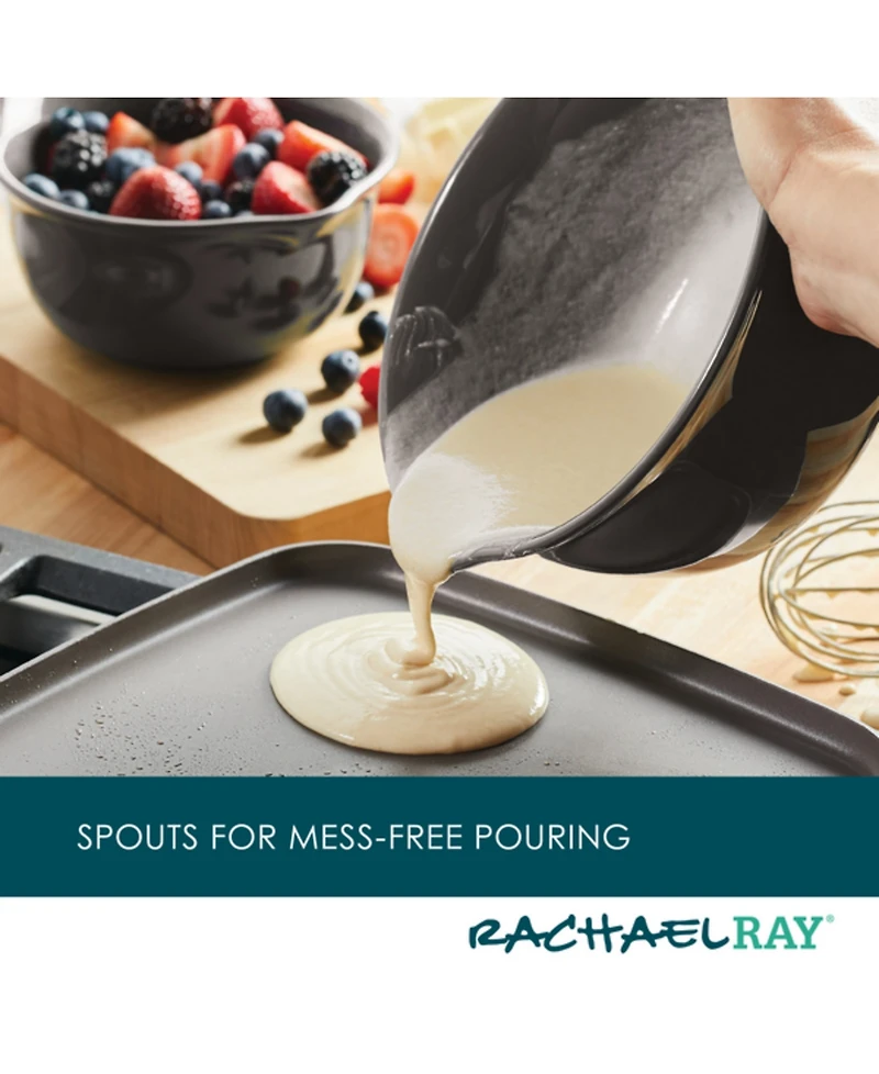 Rachael Ray 2-Pc. Ceramic Mixing Bowl Set