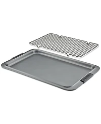 Anolon Advanced Nonstick 11" x 17" Baking Sheet & Roasting/Cooling Rack Set